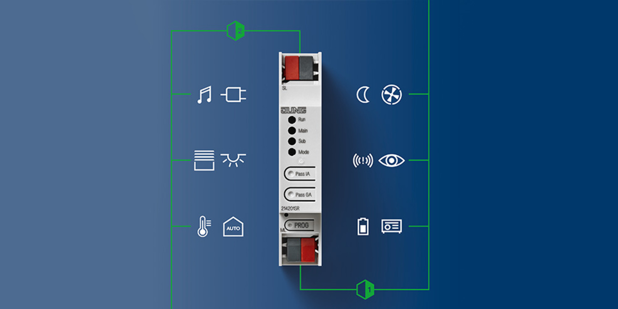 KNX Bereichs- und Linienkoppler bei Elektro-Ballin GmbH & Co. KG in Gotha